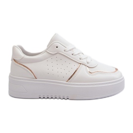 Women's Platform Sneakers White Tessama