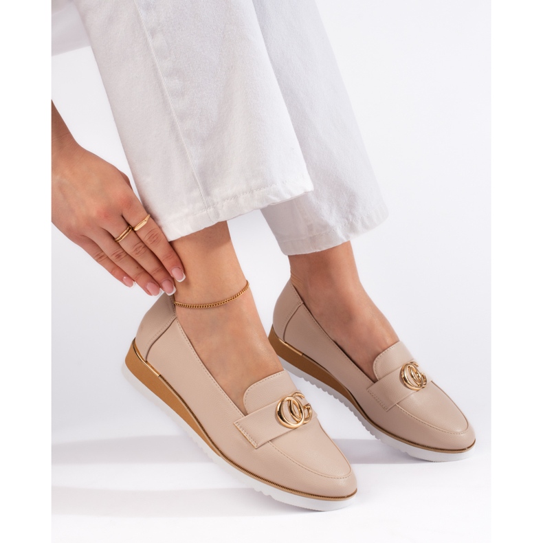 Goodin Elegant women's beige lords Goodin Elegant women's beige lords