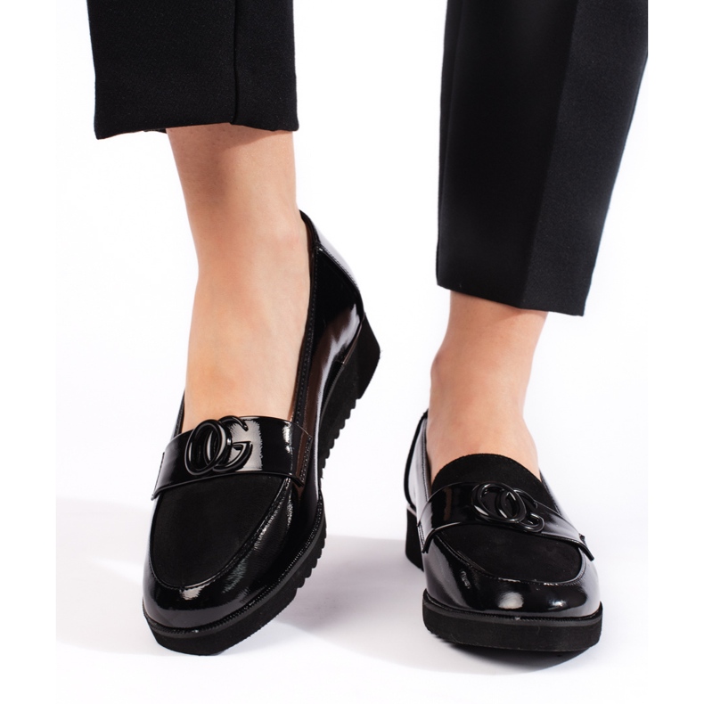 Goodin Elegant women's black lords