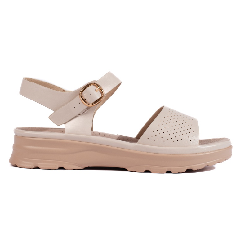 Goodin Comfortable beige women's sandals Goodin Comfortable beige women's sandals
