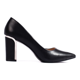 Women's black high-heeled pumps Women's black high-heeled pumps