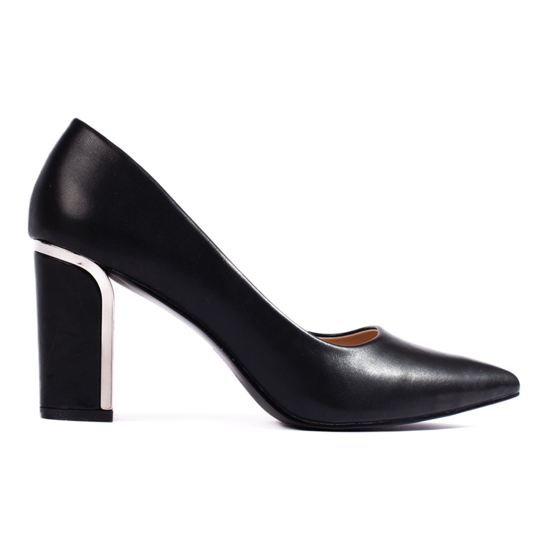 Women's black high-heeled pumps Women's black high-heeled pumps