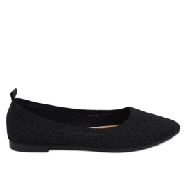 Balart Black almond sock ballerinas Balart Black almond sock ballerinas