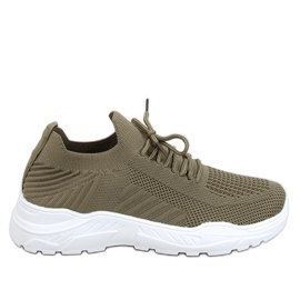 Jaussa Green sock sports shoes