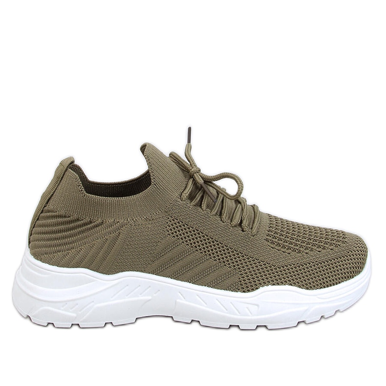 Jaussa Green sock sports shoes