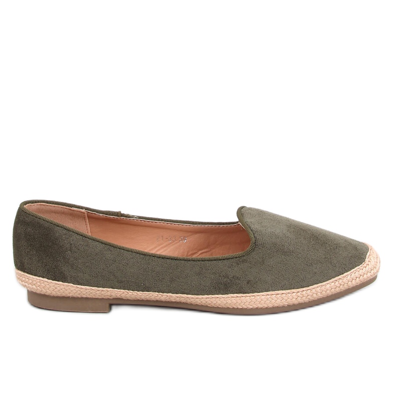 Ballot Olive women's espadrilles green