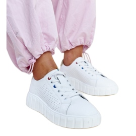 Zvonka white leather sneakers Zvonka white leather sneakers