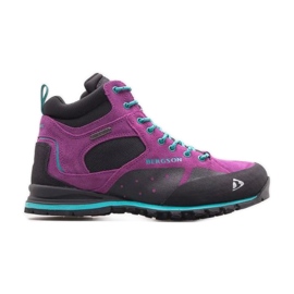 Bergson W Soira Mid Stx shoes purple