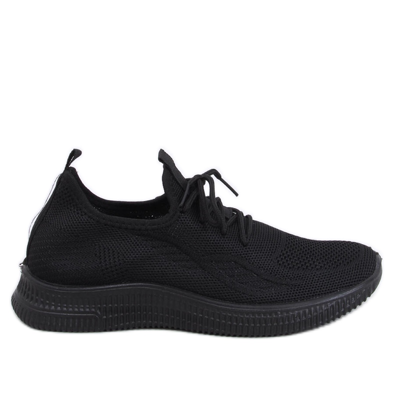 Brisson Allblack sock sports shoes