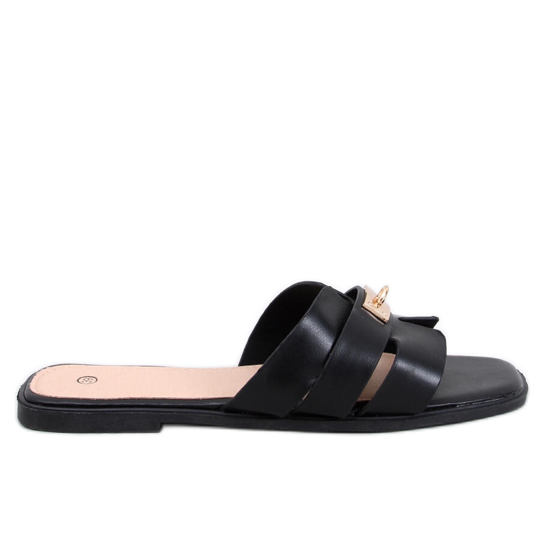 Daudi Black women's flip-flops