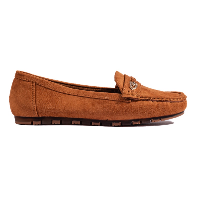 Women's camel suede moccasins brown Women's camel suede moccasins brown