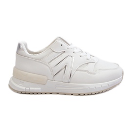 Women's Sneakers Made of Eco Leather White Vinelli Women's Sneakers Made of Eco Leather White Vinelli