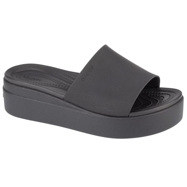Crocs Brooklyn Platform Slide 208728-001 flip-flops black