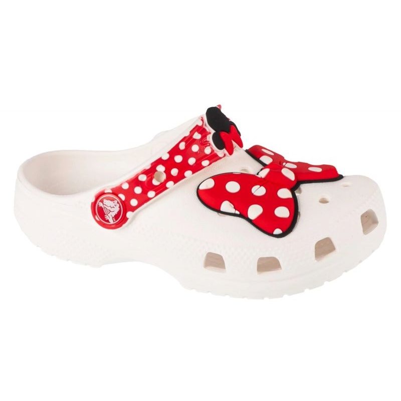 Crocs Classic Disney Minnie Mouse flip flops White