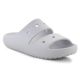 Crocs Classic Sandal v2 U 209403-1FT flip-flops grey shades of grey Crocs Classic Sandal v2 U 209403-1FT flip-flops grey shades of grey