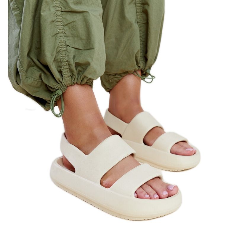 Beige Attiana sandals