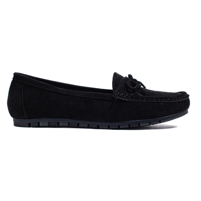 Women's black suede loafers Women's black suede loafers