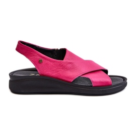 Zazoo 40392 Women's Leather Sandals Fuchsia pink Zazoo 40392 Women's Leather Sandals Fuchsia pink