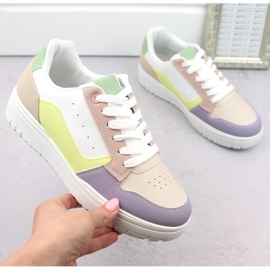 Women's multicolor sports sneakers McBraun 23263 multicolored