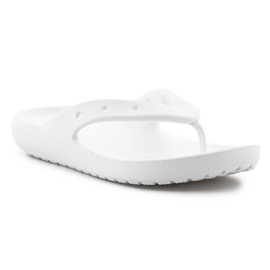 Crocs Classic Flip V2 flip-flops 209402-100 white Crocs Classic Flip V2 flip-flops 209402-100 white