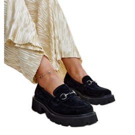 Vinceza black leather loafers Vinceza black leather loafers