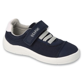 Befado children's sports shoes with Velcro fastening, navy blue/gray 451Y003 Befado children's sports shoes with Velcro fastening, navy blue/gray 451Y003