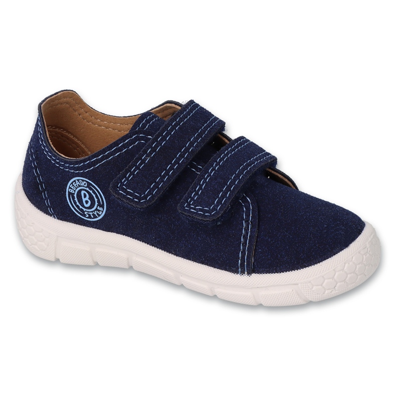 Children's sports Befado with Velcro 909P007, navy blue