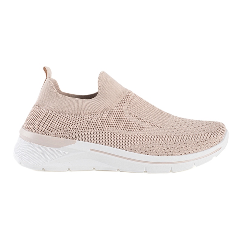 Powder-colored women's fitness shoes pink