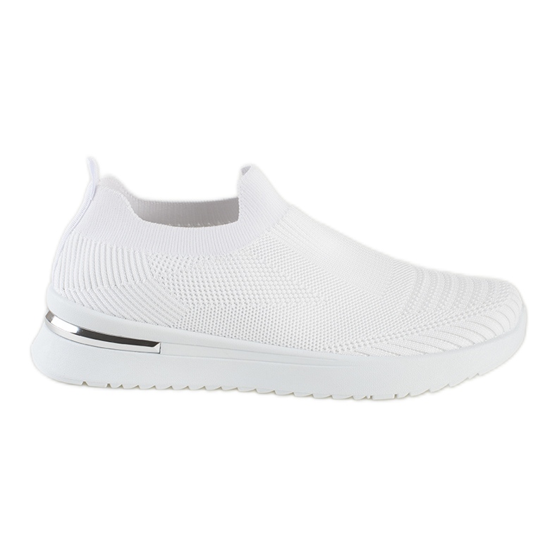 White slip-on sports shoes White slip-on sports shoes