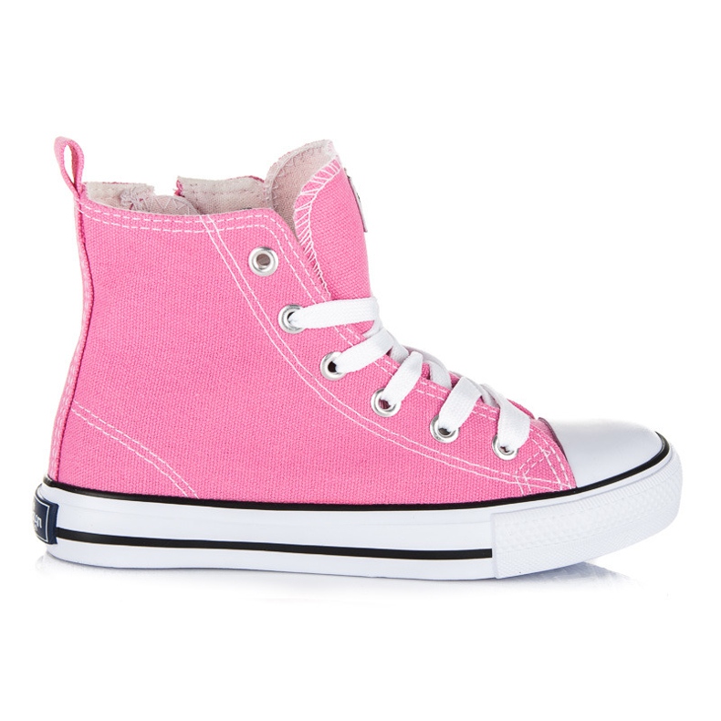 American Club High sneakers for a girl pink