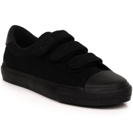 Big Star INT1842D Velcro sneakers, black Big Star INT1842D Velcro sneakers, black
