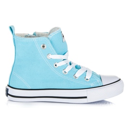 American Club High sneakers for children blue