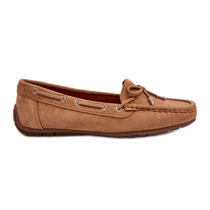 Women's Camel Si Passione Suede Moccasins brown Women's Camel Si Passione Suede Moccasins brown