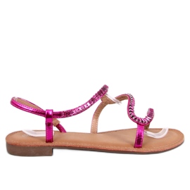 Adani Fuchsia crystal sandals pink Adani Fuchsia crystal sandals pink