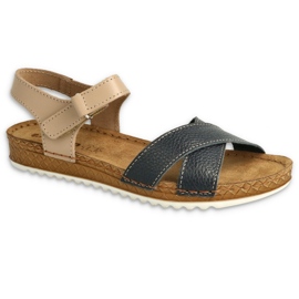 Befado women's shoes 158D245 blue