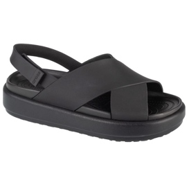 Crocs Brooklyn Luxe Strap W sandals 209407-060 black Crocs Brooklyn Luxe Strap W sandals 209407-060 black