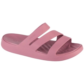 Crocs Getaway Strappy Sandal W 209587-5PG flip-flops pink