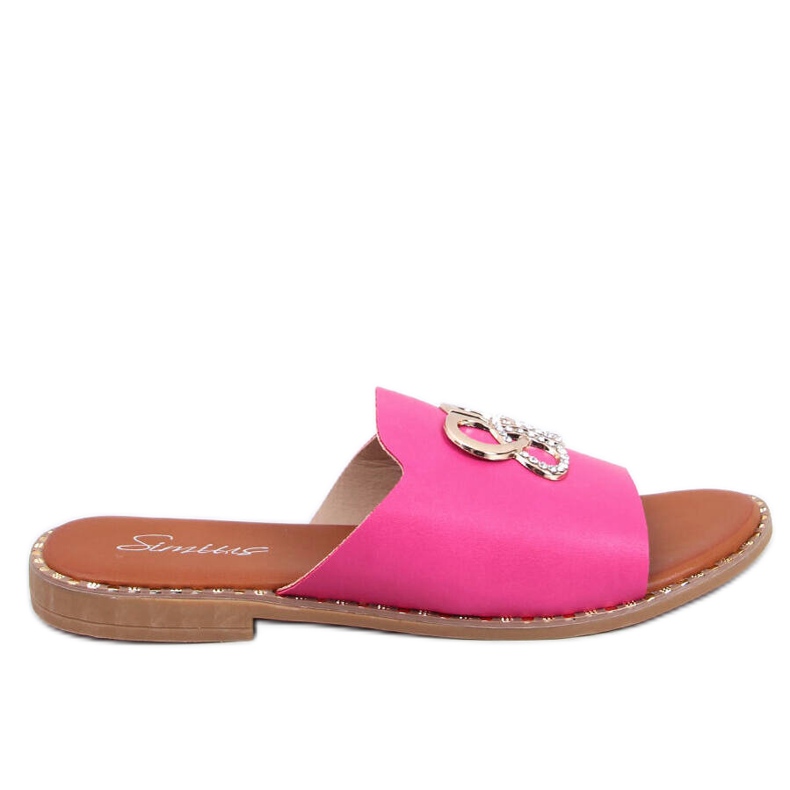 Lafite Fuchsia Peach women's flip-flops pink