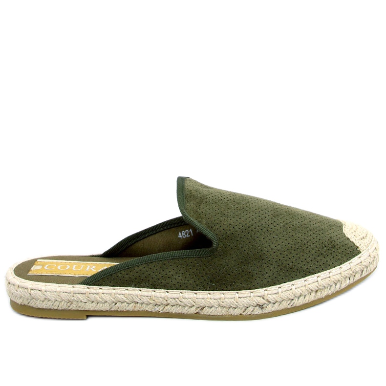 Carmen Green espadrilles women's slippers