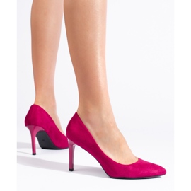 Sergio Leone Classic women's fuchsia pumps pink