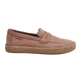 Men's Eco Suede Espadrilles Big Star NN174049 Beige brown