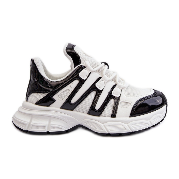 Women's Sneakers White and Black Ahmani Women's Sneakers White and Black Ahmani