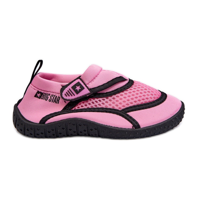 Children's Water Shoes Pink Big Star NN374465 roses and purples Children's Water Shoes Pink Big Star NN374465 roses and purples