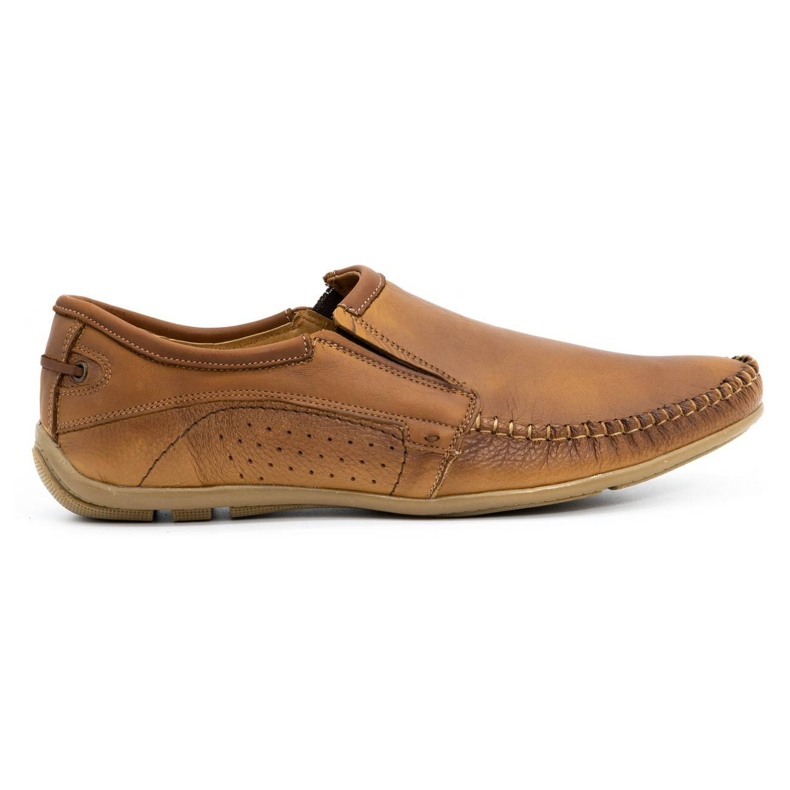 Olivier Men's leather loafers 4206 brown