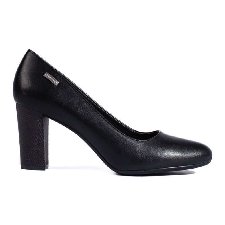 Black women's high-heeled pumps by Sergio Leone Black women's high-heeled pumps by Sergio Leone