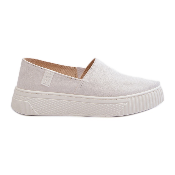 Big Star Women's Platform Sneakers NN276006 Memory Foam System White