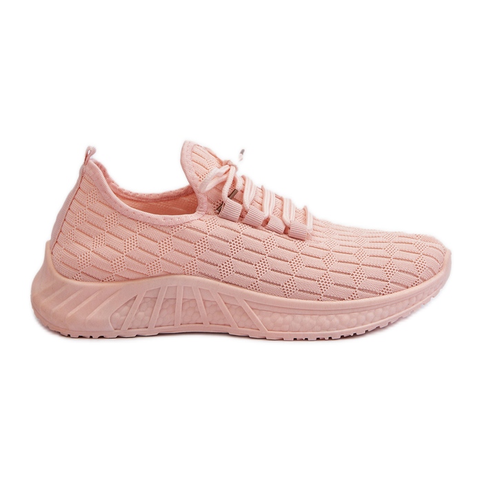 Women's Lightweight Fabric Sports Shoes Pink Xalara