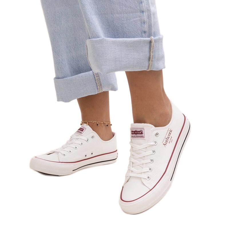 White sneakers Big Star NN274235