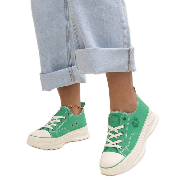 Green massive sneakers Big Star NN274130 Green massive sneakers Big Star NN274130