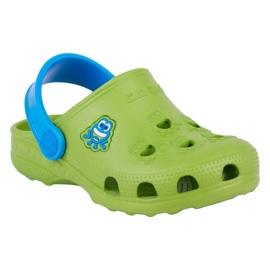 Coqui Little Frog sandals 92800617315 green